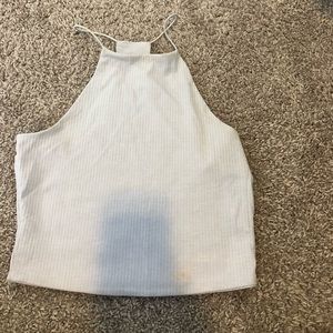 PacSun Light Blue Crop Top